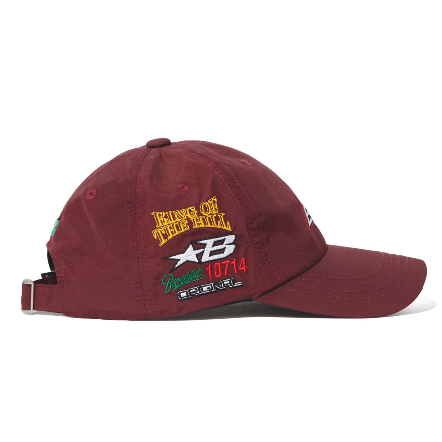 BSRABBIT BSR SPORTY LOGO CAP BURGUNDY BSR2425FWCP026