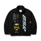 BSRABBIT BSR SPORTY TRACK JACKET BLACK BSR2425FWJK094