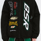 BSRABBIT BSR SPORTY TRACK JACKET BLACK BSR2425FWJK094