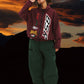 BSRABBIT BSR SPORTY TRACK JACKET BURGUNDY BSR2425FWJK097