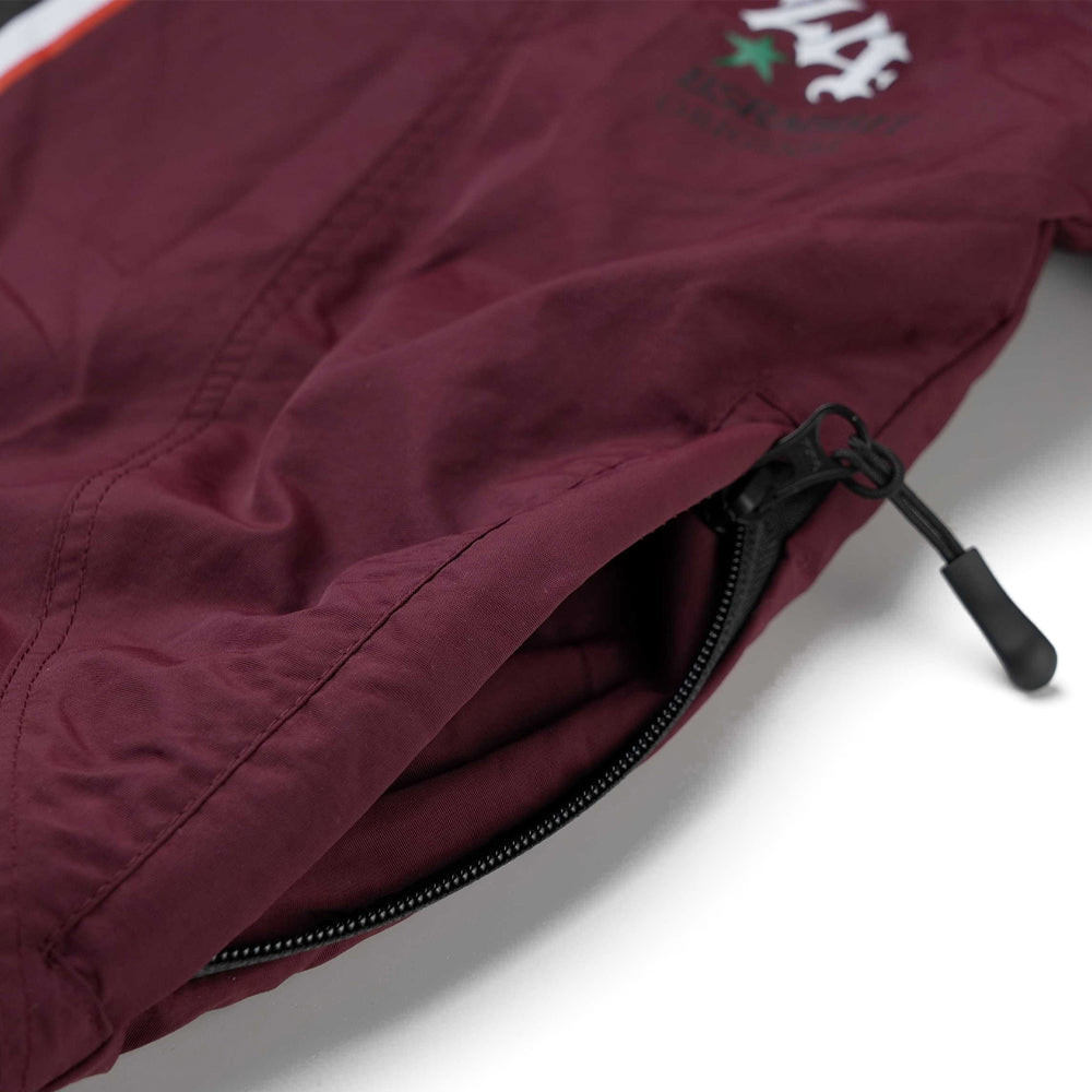 BSRABBIT BSR SPORTY TRACK JACKET BURGUNDY BSR2425FWJK097