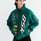 BSRABBIT BSR SPORTY TRACK JACKET GREEN BSR2425FWJK095