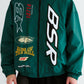 BSRABBIT BSR SPORTY TRACK JACKET GREEN BSR2425FWJK095