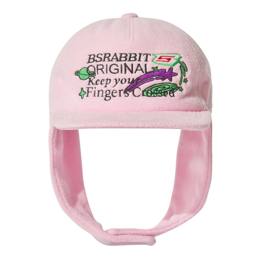 BSRABBIT BSRABBIT OG EARFLAP HAT PINK BSR2425FWCP005