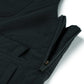 BSRABBIT CARGO POCKET WIDE BIB PANTS BLACK BSR2425FWPT099