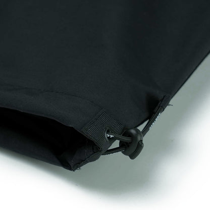 BSRABBIT CARGO POCKET WIDE BIB PANTS BLACK BSR2425FWPT099