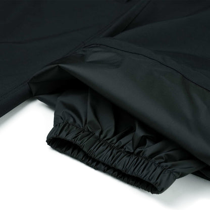 BSRABBIT CARGO POCKET WIDE BIB PANTS BLACK BSR2425FWPT099