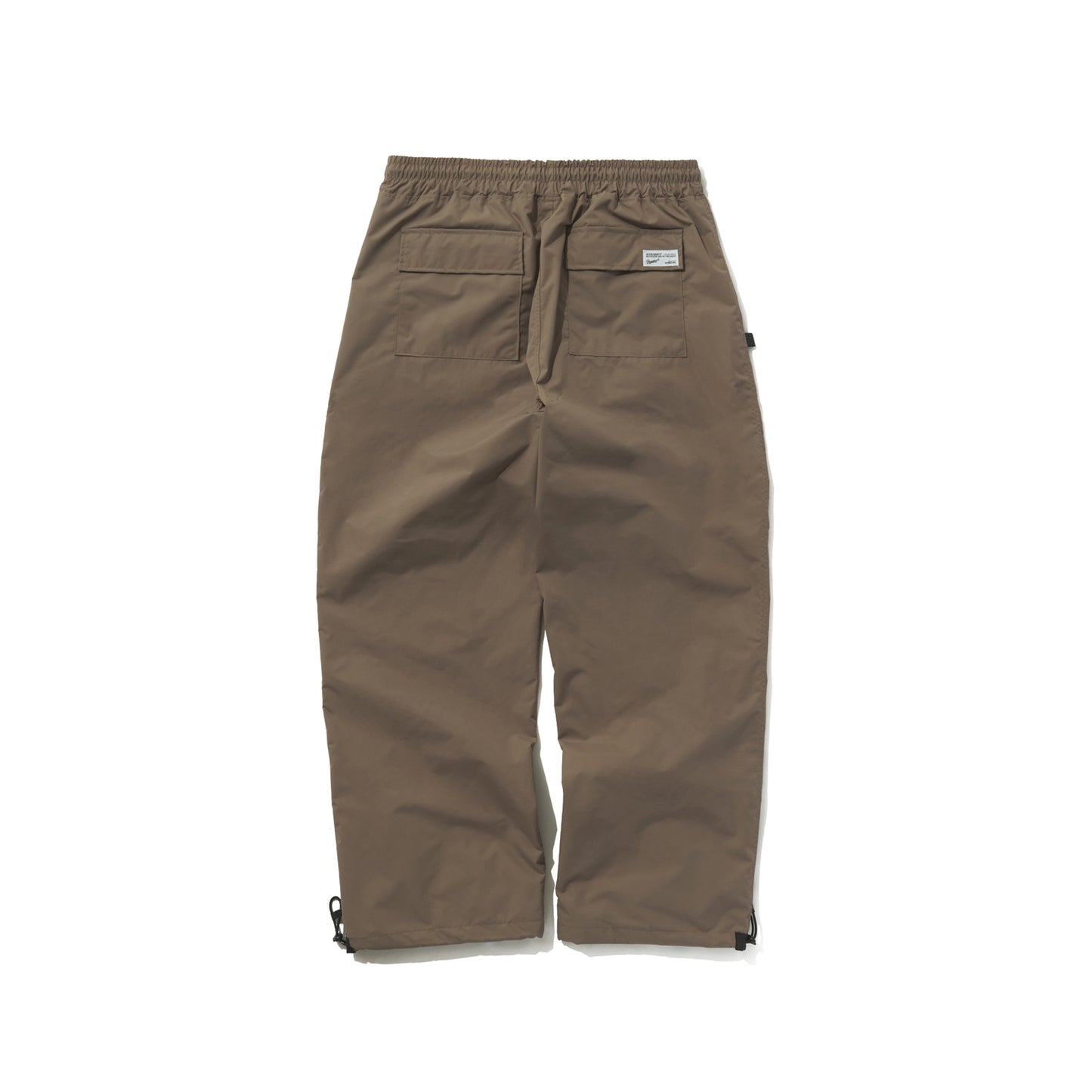 BSRABBIT CLASSIC WIDE TRACK PANTS ASH BROWN BSR2425FWPT097