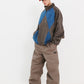 BSRABBIT CLASSIC WIDE TRACK PANTS ASH BROWN BSR2425FWPT097