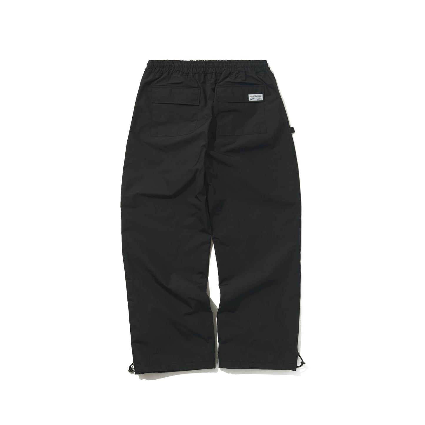 BSRABBIT CLASSIC WIDE TRACK PANTS BLACK BSR2425FWPT096