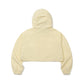 BSRABBIT DAILY HOODED CROP JACKET CREAM (for women) BSR2425FWJK158