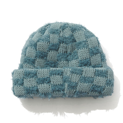 BSRABBIT DOUBLE YARN BEANIE ASH BLUE BSR2425FWBN062