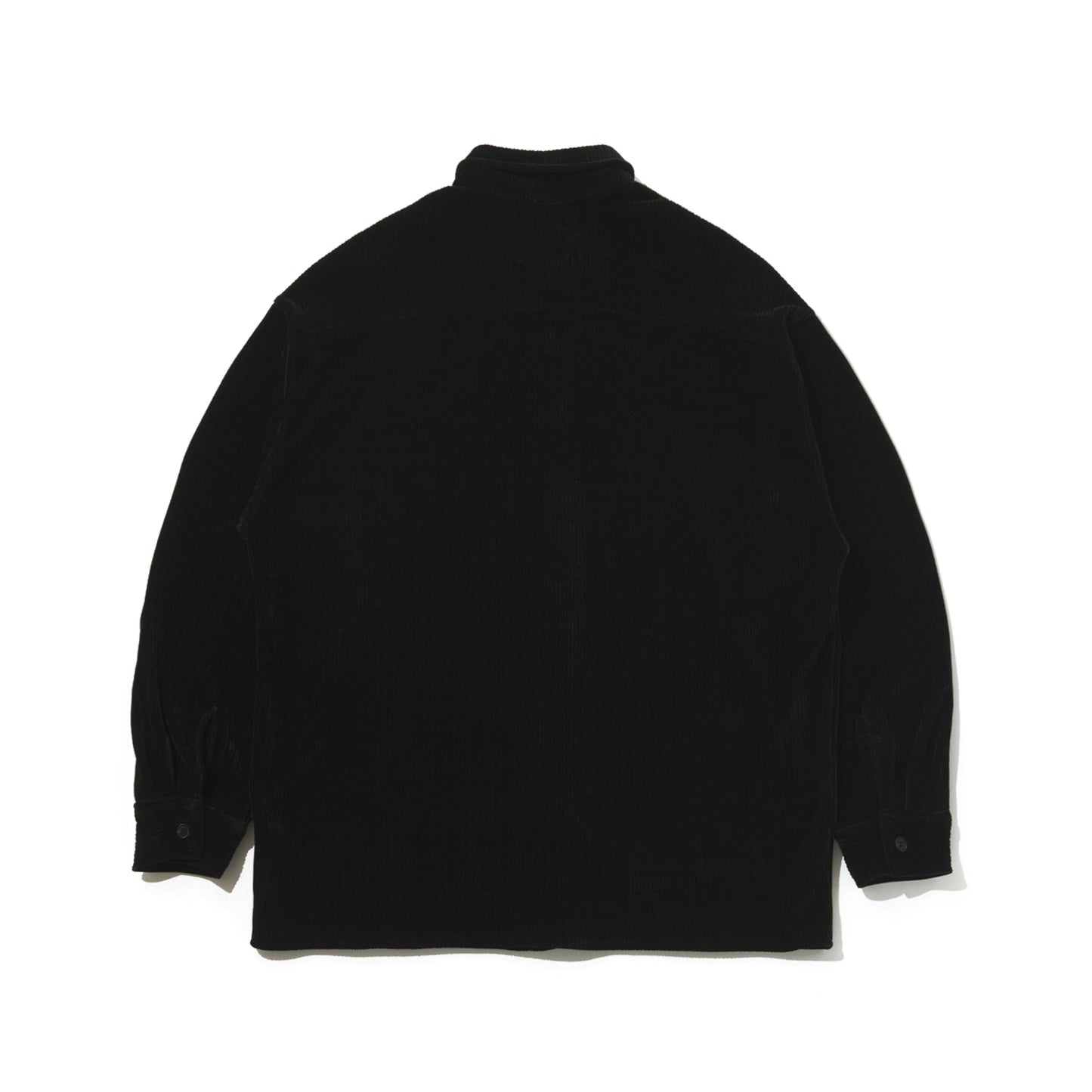 BSRABBIT DSXBS HEAVY CORDUROY COLLAR SHIRT BLACK BSR2425FWJK038