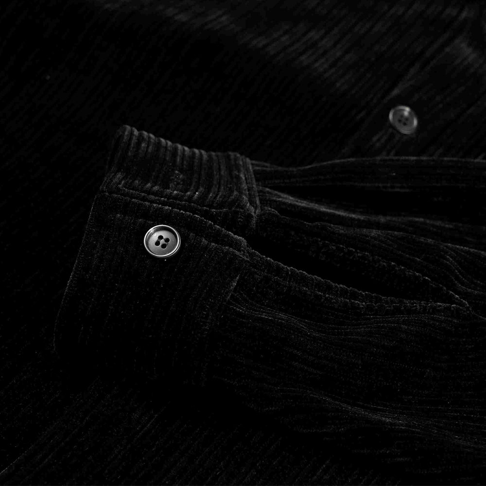 BSRABBIT DSXBS HEAVY CORDUROY COLLAR SHIRT BLACK BSR2425FWJK038