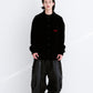 BSRABBIT DSXBS HEAVY CORDUROY COLLAR SHIRT BLACK BSR2425FWJK038
