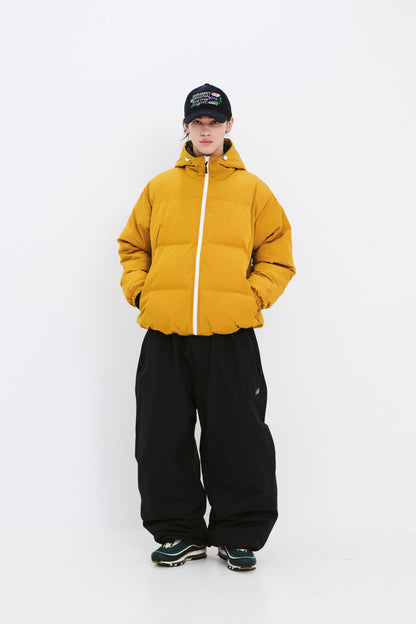 BSRABBIT DSXBS LIGHT UP HOODED DOWN PADDING JUMPER MUSTARD BSR2425FWJK025