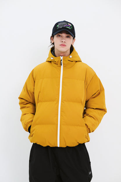 BSRABBIT DSXBS LIGHT UP HOODED DOWN PADDING JUMPER MUSTARD BSR2425FWJK025
