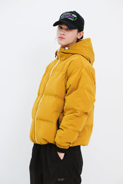 BSRABBIT DSXBS LIGHT UP HOODED DOWN PADDING JUMPER MUSTARD BSR2425FWJK025