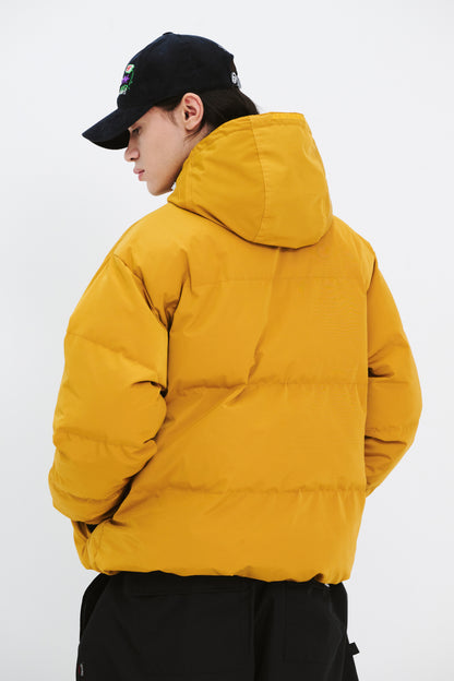 BSRABBIT DSXBS LIGHT UP HOODED DOWN PADDING JUMPER MUSTARD BSR2425FWJK025