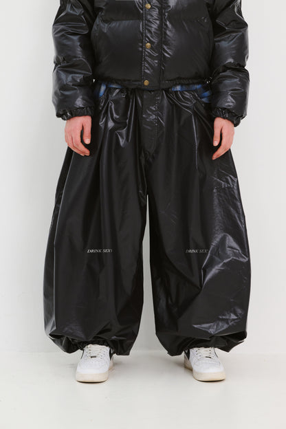 BSRABBIT DSXBS NEW SUPER WIDE JOGGER PANTS NAVY BSR2425FWPT012