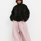 BSRABBIT DSXBS NEW SUPER WIDE JOGGER PANTS PINK BSR2425FWPT011