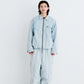 BSRABBIT DSXBS SUPER WIDE LINE VENTILATION WAX REAL DENIM PANTS LIGHT BLUE BSR2425FWPT015