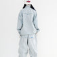 BSRABBIT DSXBS SUPER WIDE LINE VENTILATION WAX REAL DENIM PANTS LIGHT BLUE BSR2425FWPT015