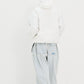 BSRABBIT DSXBS SUPER WIDE LINE VENTILATION WAX REAL DENIM PANTS LIGHT BLUE BSR2425FWPT015