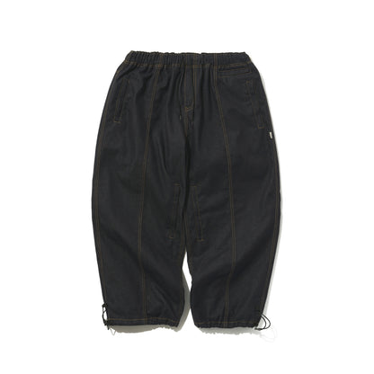 BSRABBIT DSXBS SUPER WIDE LINE VENTILATION WAX REAL DENIM PANTS RAW BLUE BSR2425FWPT016