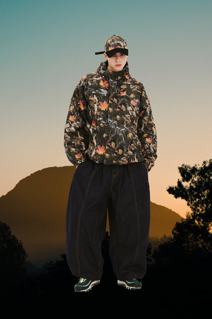BSRABBIT DSXBS SUPER WIDE LINE VENTILATION WAX REAL DENIM PANTS RAW BLUE BSR2425FWPT016