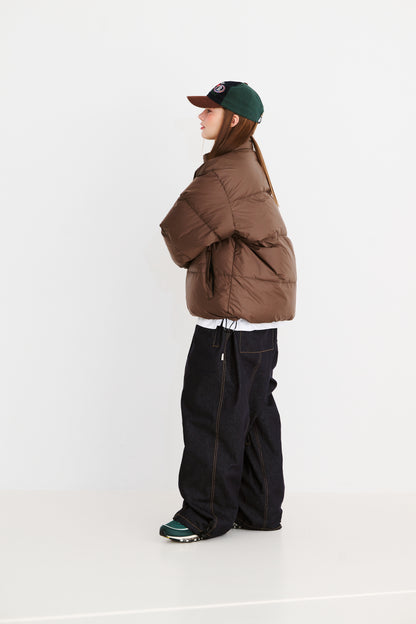 BSRABBIT DSXBS SUPER WIDE LINE VENTILATION WAX REAL DENIM PANTS RAW BLUE BSR2425FWPT016