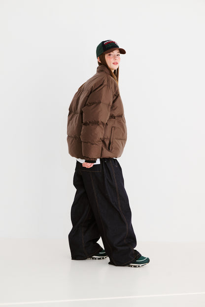 BSRABBIT DSXBS SUPER WIDE LINE VENTILATION WAX REAL DENIM PANTS RAW BLUE BSR2425FWPT016