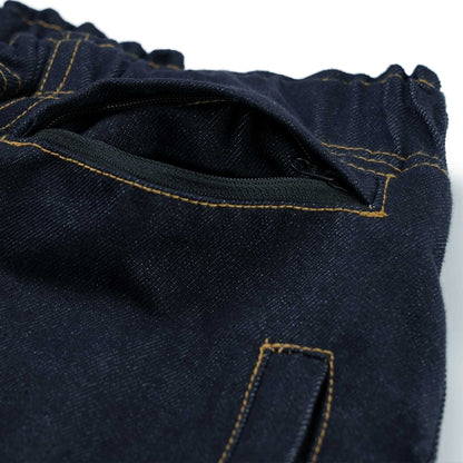 BSRABBIT DSXBS SUPER WIDE LINE VENTILATION WAX REAL DENIM PANTS RAW BLUE BSR2425FWPT016