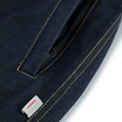 BSRABBIT DSXBS SUPER WIDE LINE VENTILATION WAX REAL DENIM PANTS RAW BLUE BSR2425FWPT016