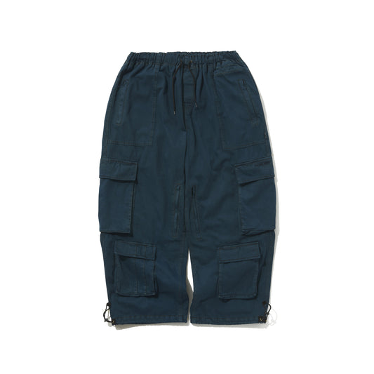 BSRABBIT DSXBS SUPER WIDE POCKET VENTILATION WAX REAL DENIM PANTS DEEP BLUE BSR2425FWPT014