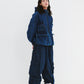 BSRABBIT DSXBS SUPER WIDE POCKET VENTILATION WAX REAL DENIM PANTS DEEP BLUE BSR2425FWPT014