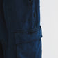 BSRABBIT DSXBS SUPER WIDE POCKET VENTILATION WAX REAL DENIM PANTS DEEP BLUE BSR2425FWPT014