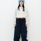 BSRABBIT DSXBS SUPER WIDE POCKET VENTILATION WAX REAL DENIM PANTS DEEP BLUE BSR2425FWPT014