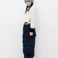 BSRABBIT DSXBS SUPER WIDE POCKET VENTILATION WAX REAL DENIM PANTS DEEP BLUE BSR2425FWPT014