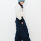 BSRABBIT DSXBS SUPER WIDE POCKET VENTILATION WAX REAL DENIM PANTS DEEP BLUE BSR2425FWPT014