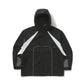 BSRABBIT EXQUISITE 3L HOODED JACKET BLACK BSR2425FWJK101