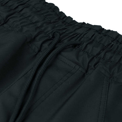 BSRABBIT EXQUISITE 3L WIDE JOGGER PANTS BLACK BSR2425FWPT102