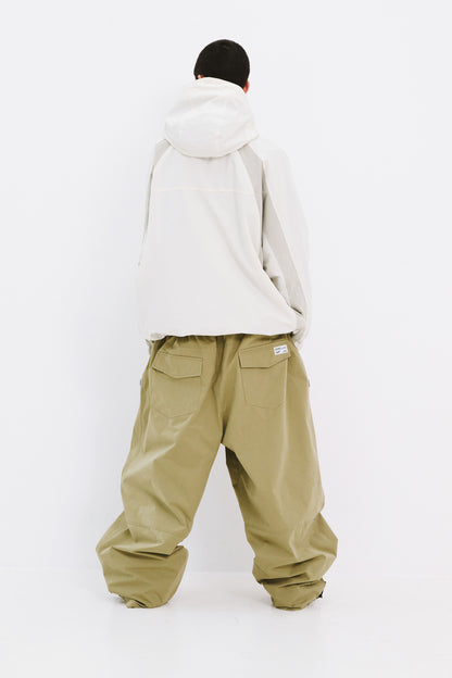 BSRABBIT FOCUS HOODED JACKET CREAM BSR2425FWJK104