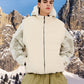 BSRABBIT FOCUS HOODED JACKET CREAM BSR2425FWJK104