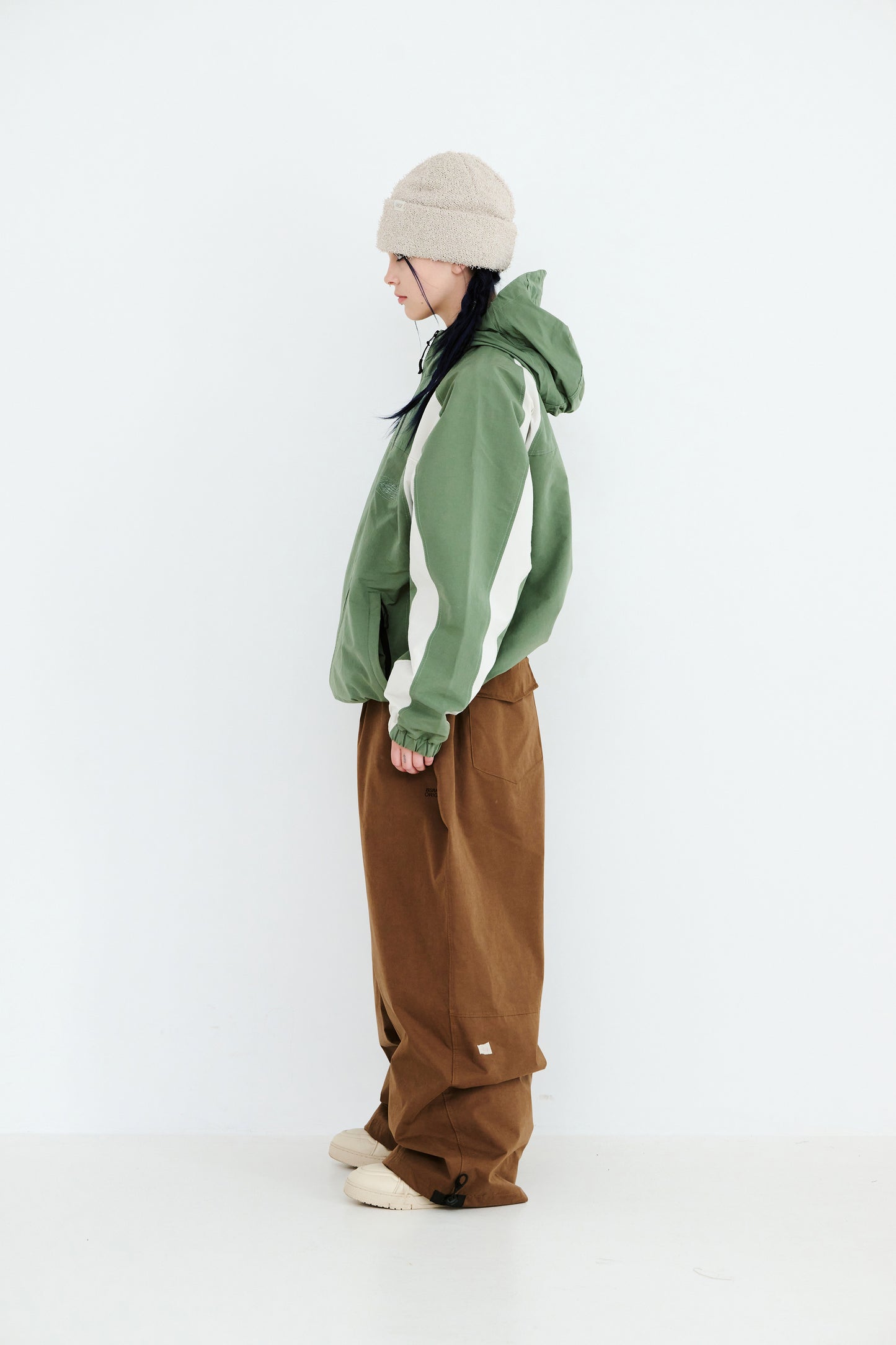 BSRABBIT FOCUS HOODED JACKET OLIVE BSR2425FWJK103