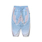 BSRABBIT FUTURE SPORTY SUPER WIDE JOGGER PANTS SKY BSR2425FWPT053