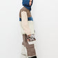 BSRABBIT HF SOFT HOODED ANORAK JACKET CLASSIC DENIM / KHAKI BSR2425FWJK151