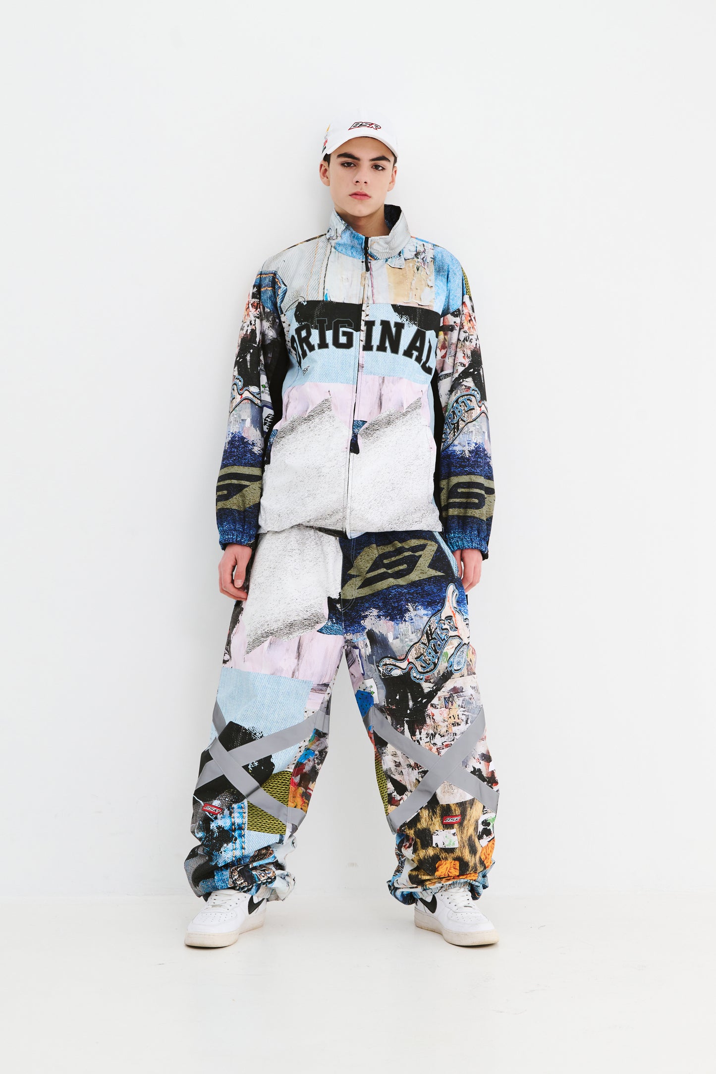 BSRABBIT HHRL TRACK JACKET ART PAINTING BSR2425FWJK120