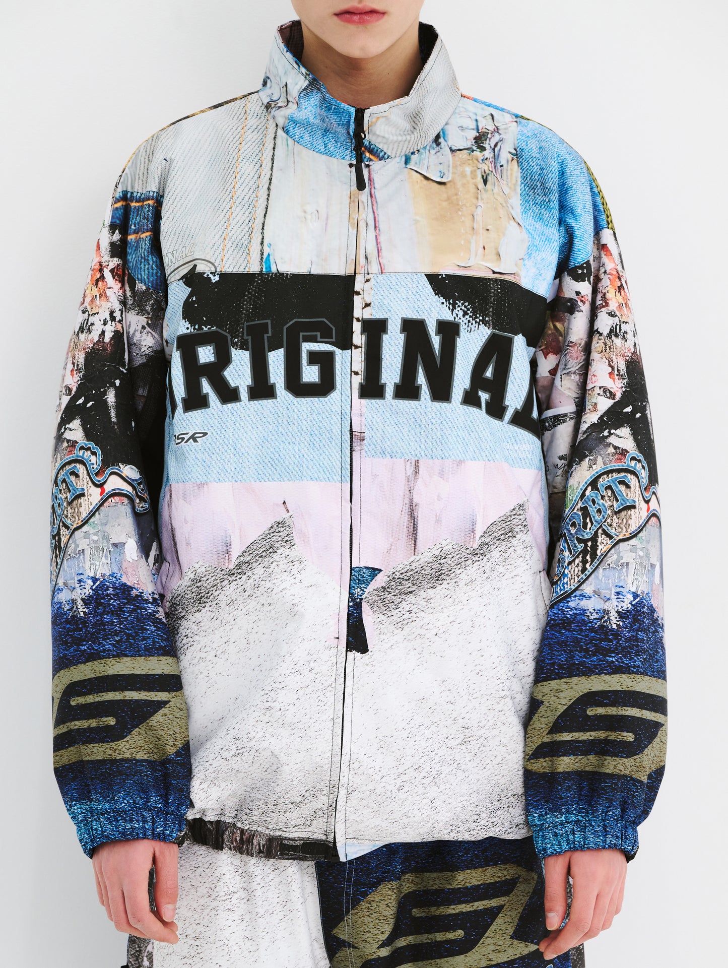 BSRABBIT HHRL TRACK JACKET ART PAINTING BSR2425FWJK120