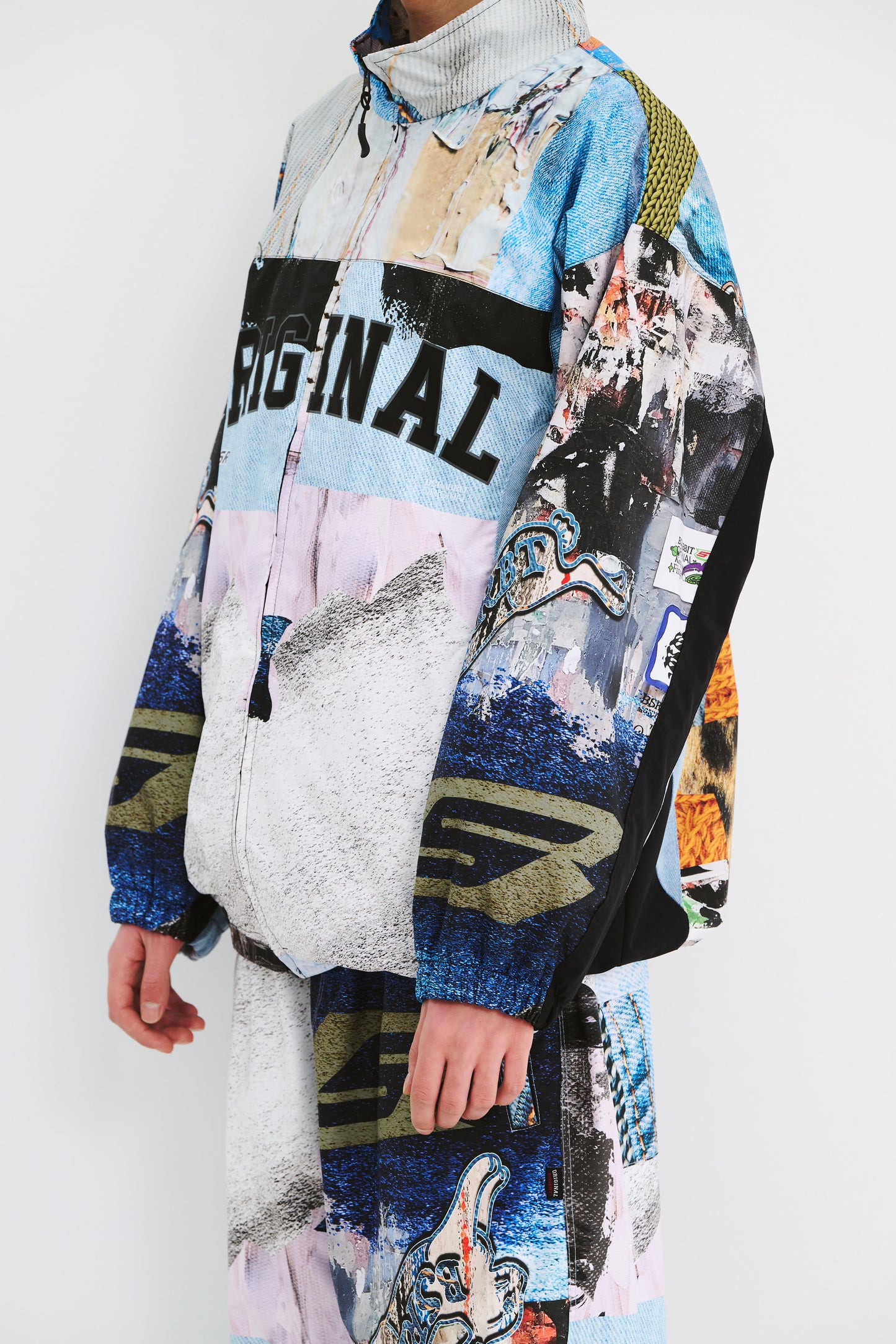 BSRABBIT HHRL TRACK JACKET ART PAINTING BSR2425FWJK120